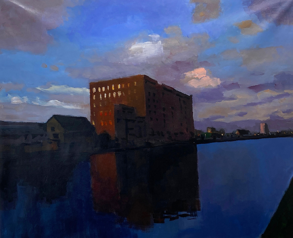 St&eacute;phane Olivier - Peinture - Moulins de Ruysbroeck